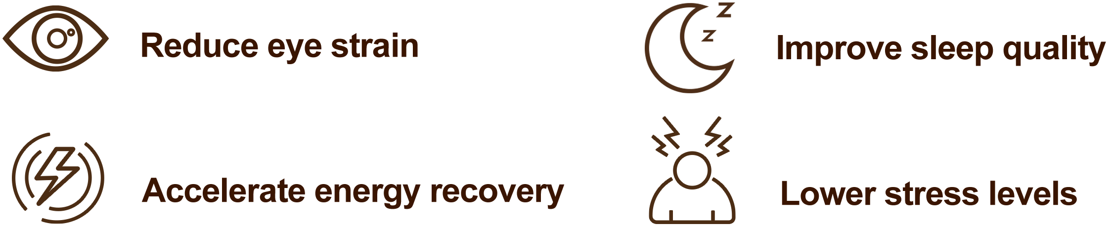 1-Four Benefits of Night Ease Red lens sleep glasses