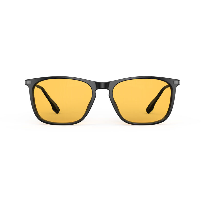 Amber Shield Rectangle Light Sensitivity Glasses