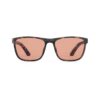 A Front view of Gloojo Rose Relief Rose Lens wayfarer Migraine Glasses – Tortoiseshell