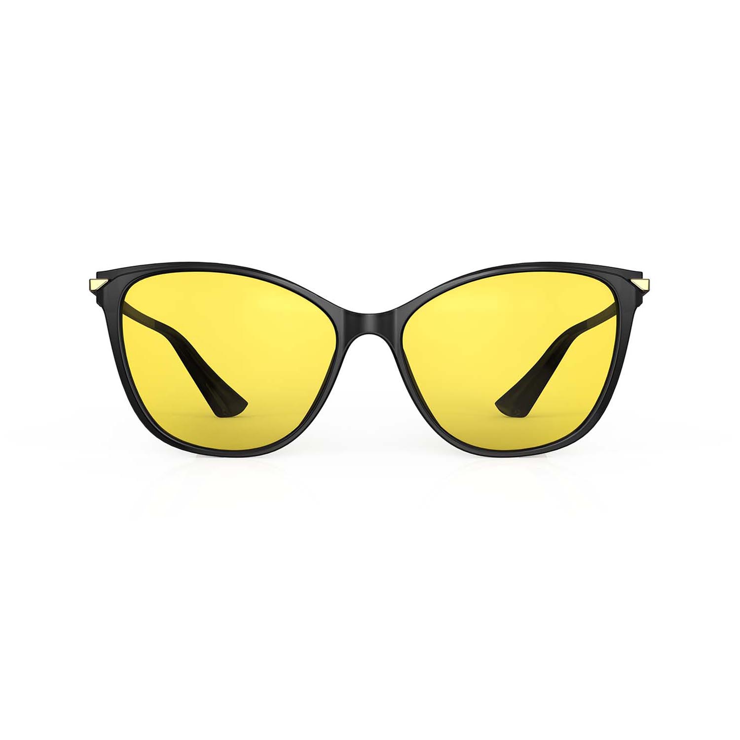 Sun Boost Cat Eye Yellow Screen Glasses Gloojo - Main Image