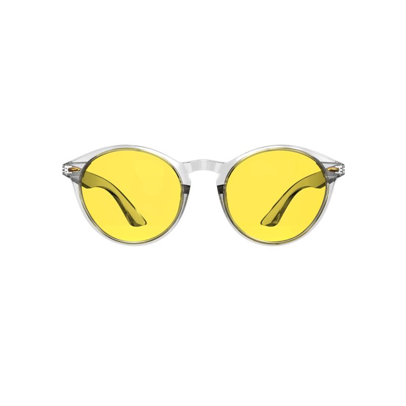 Sun Boost Round Yellow Screen Glasses