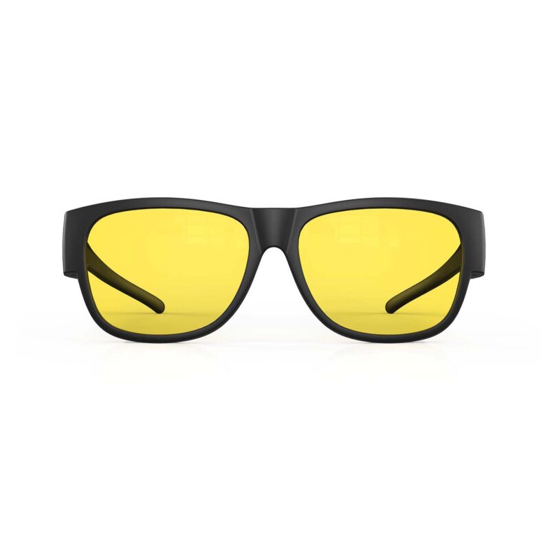 Sun Boost Square Fitover Yellow Screen Glasses
