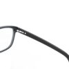 A Hinge closeup of Gloojo ClearPro Transparent Lens Rectangle Computer and Gaming Glasses – Black