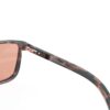 A Hinge closeup of Gloojo Rose Relief Rose Lens wayfarer Migraine Glasses – Tortoiseshell