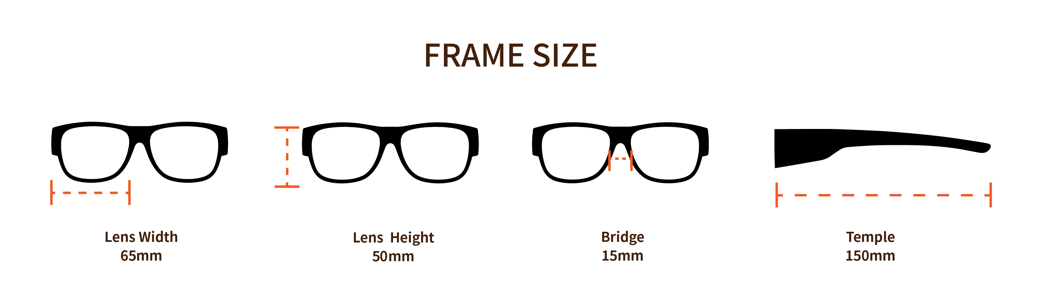 Frame size of square fitover