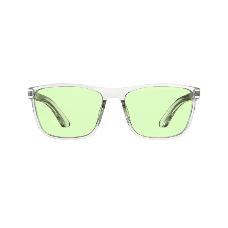 Sun Boost Wayfarer Green Tinted Glasses