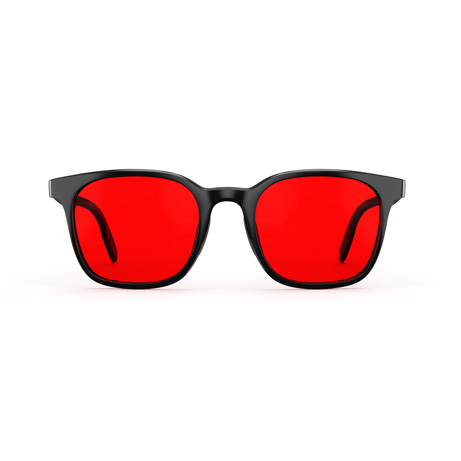 Night Ease™ Rounded Square Red Tinted Glasses for Sleep