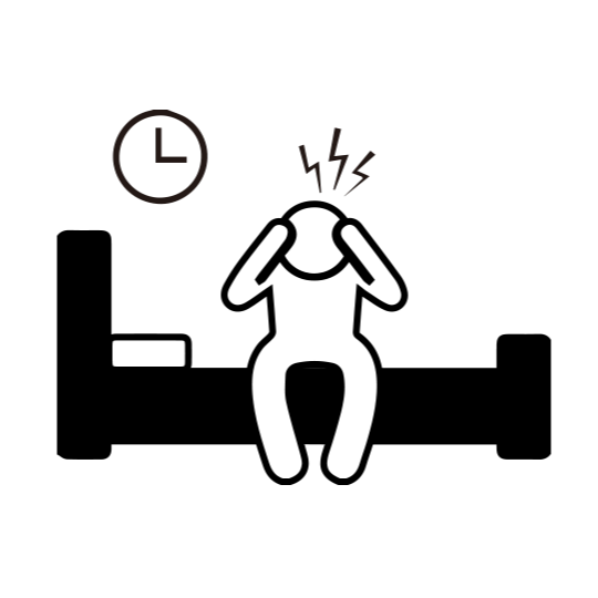 SLEEPLESSNESS Blue light exposure,especially at night, suppresses melatonin production, making it harder to fall asleep and stay asleep. Poor sleep quality can lead to fatigue and long-term health issue