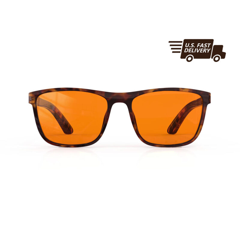 Night Ease™ Wayfarer Orange Sleep Glasses
