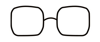 One of gloojo frame options of square frame