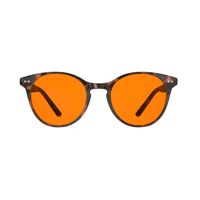 Night Ease™ Round Orange Sleep Glasses