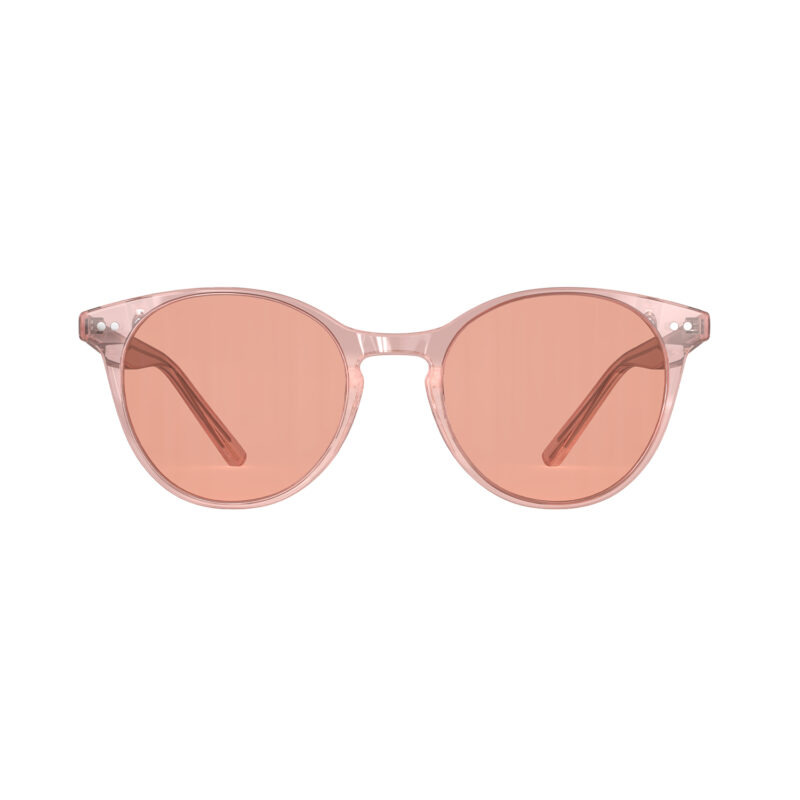 Rose Relief™ Round Pink Migraine Glasses
