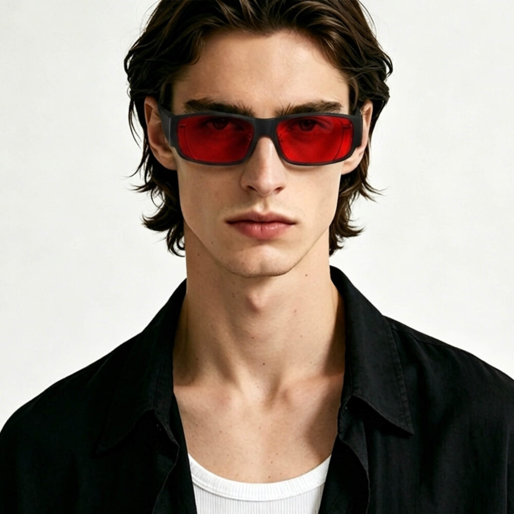 3094-hNight Ease™ Square Fitover Red lens glasses for Sleep – Slim Fit 3094-hNight Ease™ Square Fitover Red lens glasses for Sleep – Slim Fit
