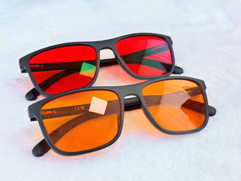 Red vs Orange Sleep Glasses – Product Comparison