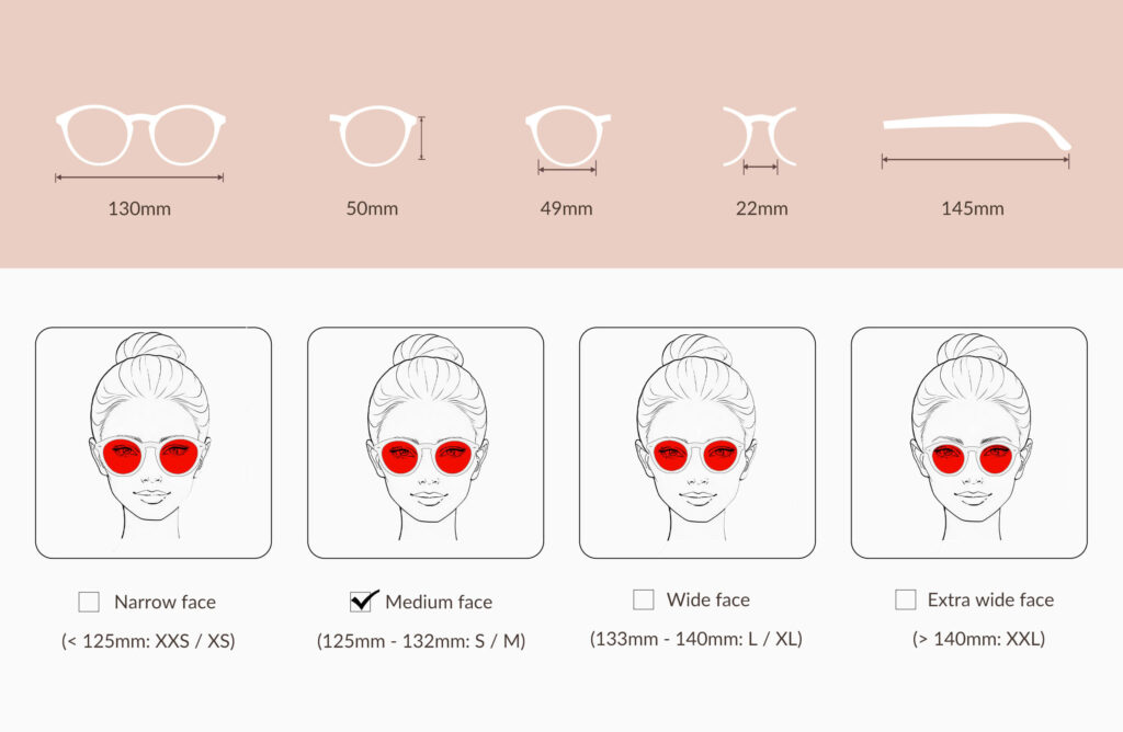 0158-Night Ease™ Round Red Sleep Glasses – Clear
