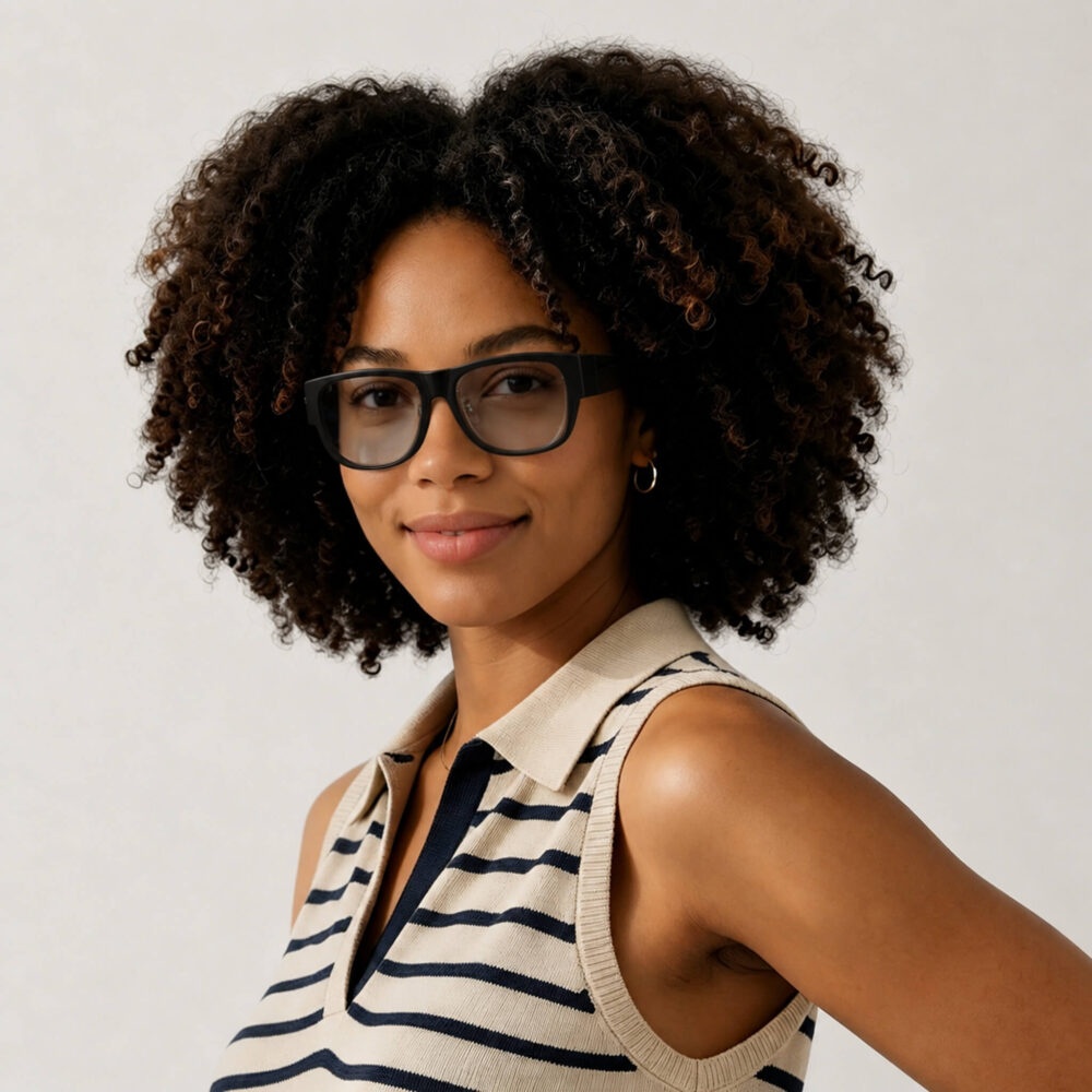 3096-Gray Relief Square Fitover Migraine Glasses – Regular Fit