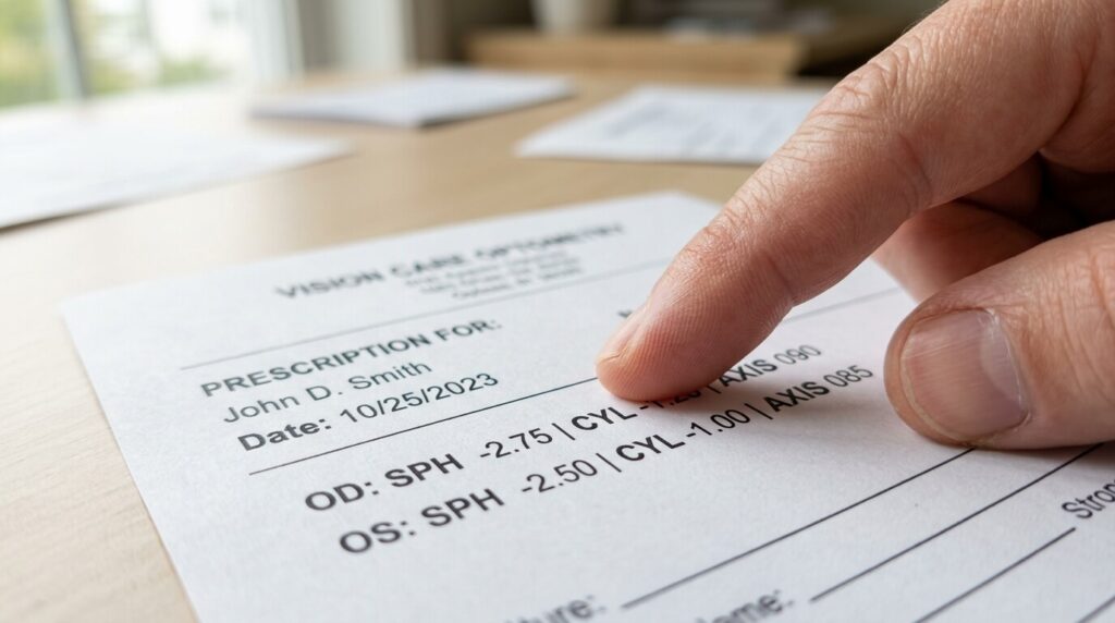 reviewing-an-eyeglass-prescription